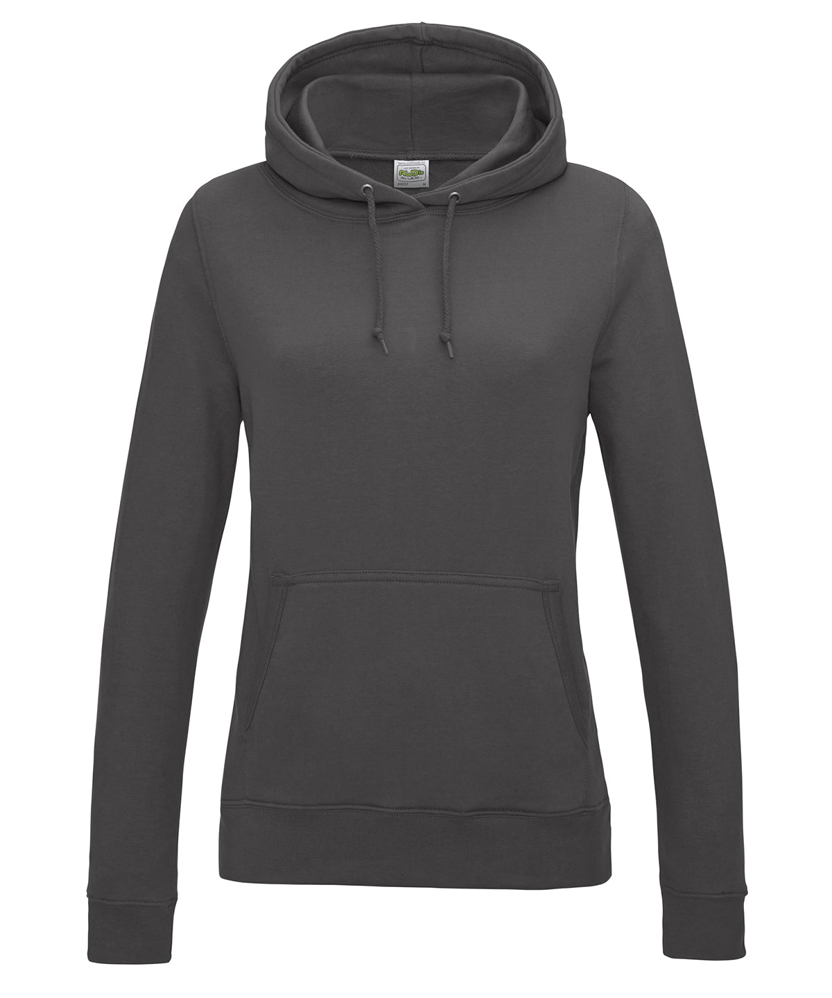 AWDis Womens College Hoodie Charcoal - XS - Hoodies