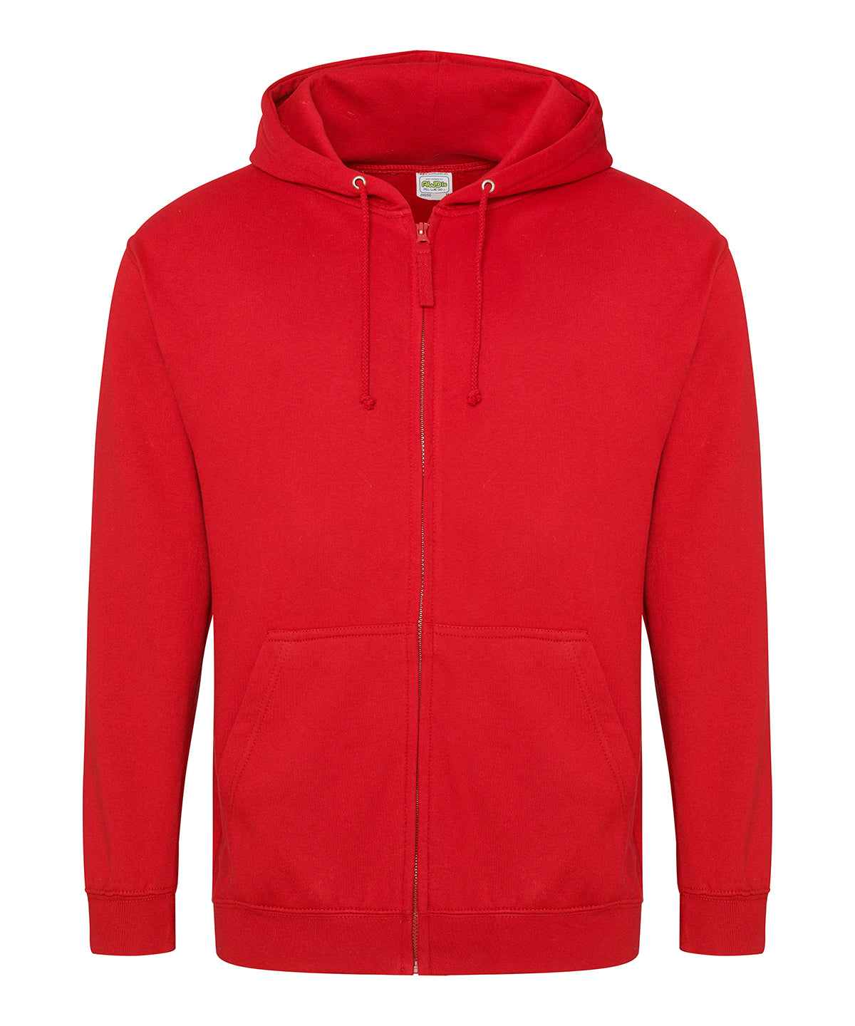 AWDis Zoodie Hooded Sweatshirt - Fire Red / S - Hoodies