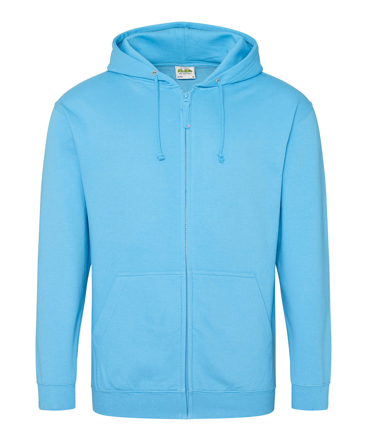 AWDis Zoodie Hooded Sweatshirt - Hawaiian Blue / S - Hoodies