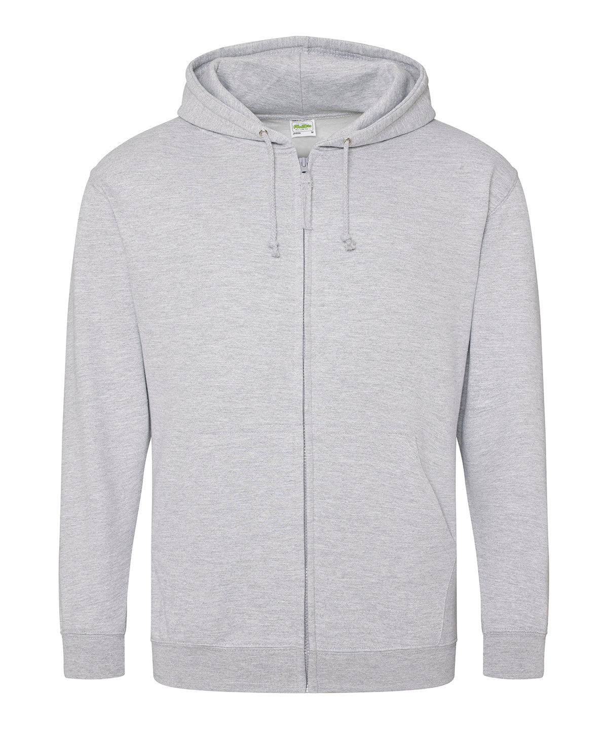 AWDis Zoodie Hooded Sweatshirt - Heather Grey / S - Hoodies