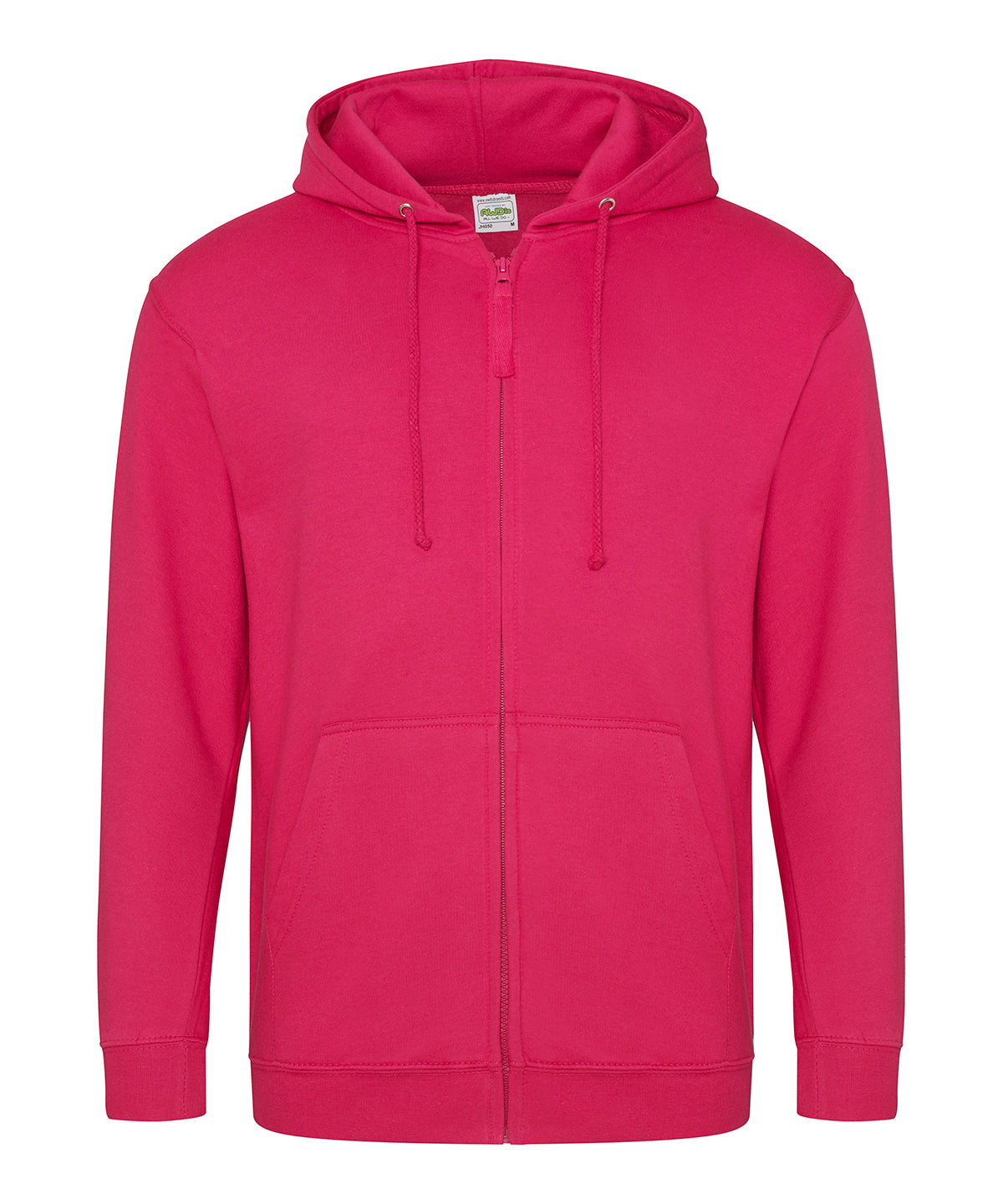 AWDis Zoodie Hooded Sweatshirt - Hot Pink / S - Hoodies