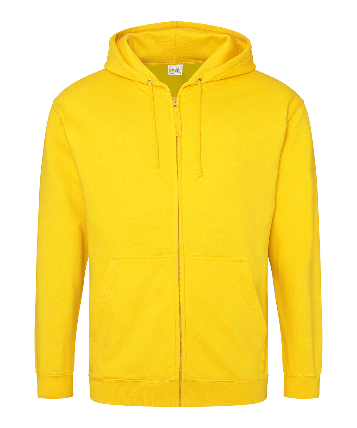 AWDis Zoodie Hooded Sweatshirt - Sun Yellow / S - Hoodies