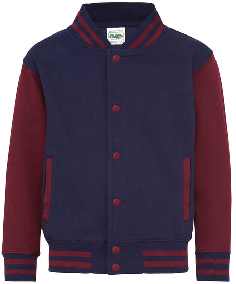 AWDis Kids varsity jacket