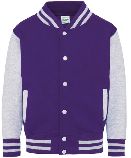 AWDis Kids varsity jacket