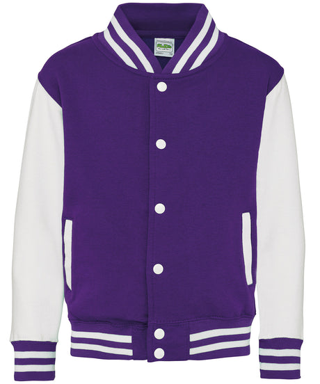 AWDis Kids varsity jacket