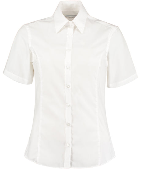 Kustom Kit Business blouse short-sleeved