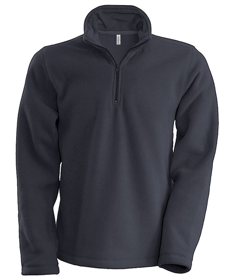 Kariban Enzo zip neck microfleece jacket