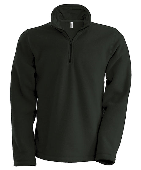 Kariban Enzo zip neck microfleece jacket
