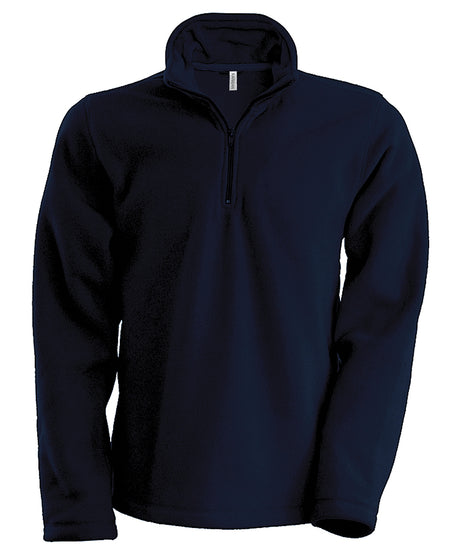 Kariban Enzo zip neck microfleece jacket