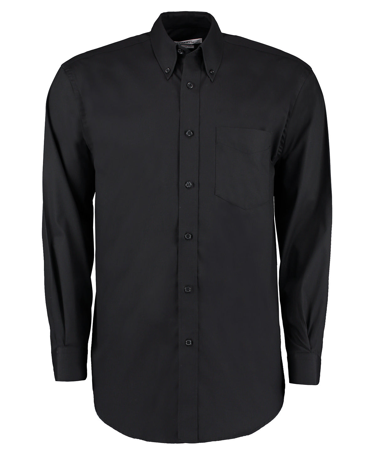 Kustom Kit Corporate Oxford shirt long-sleeved Black - 14.5 - Shirts
