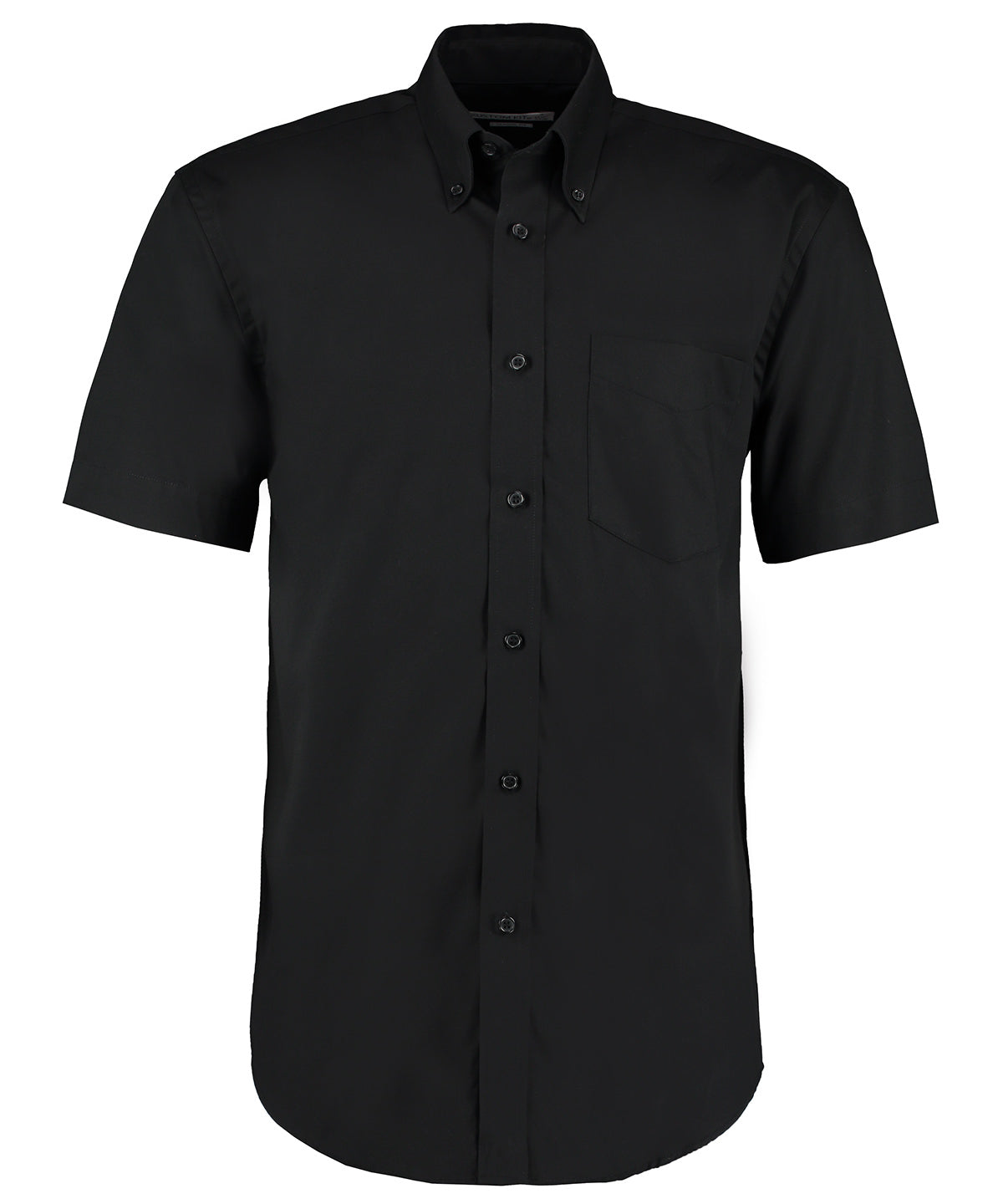 Kustom Kit Corporate Oxford shirt short-sleeved Black - 14.5 - Shirts