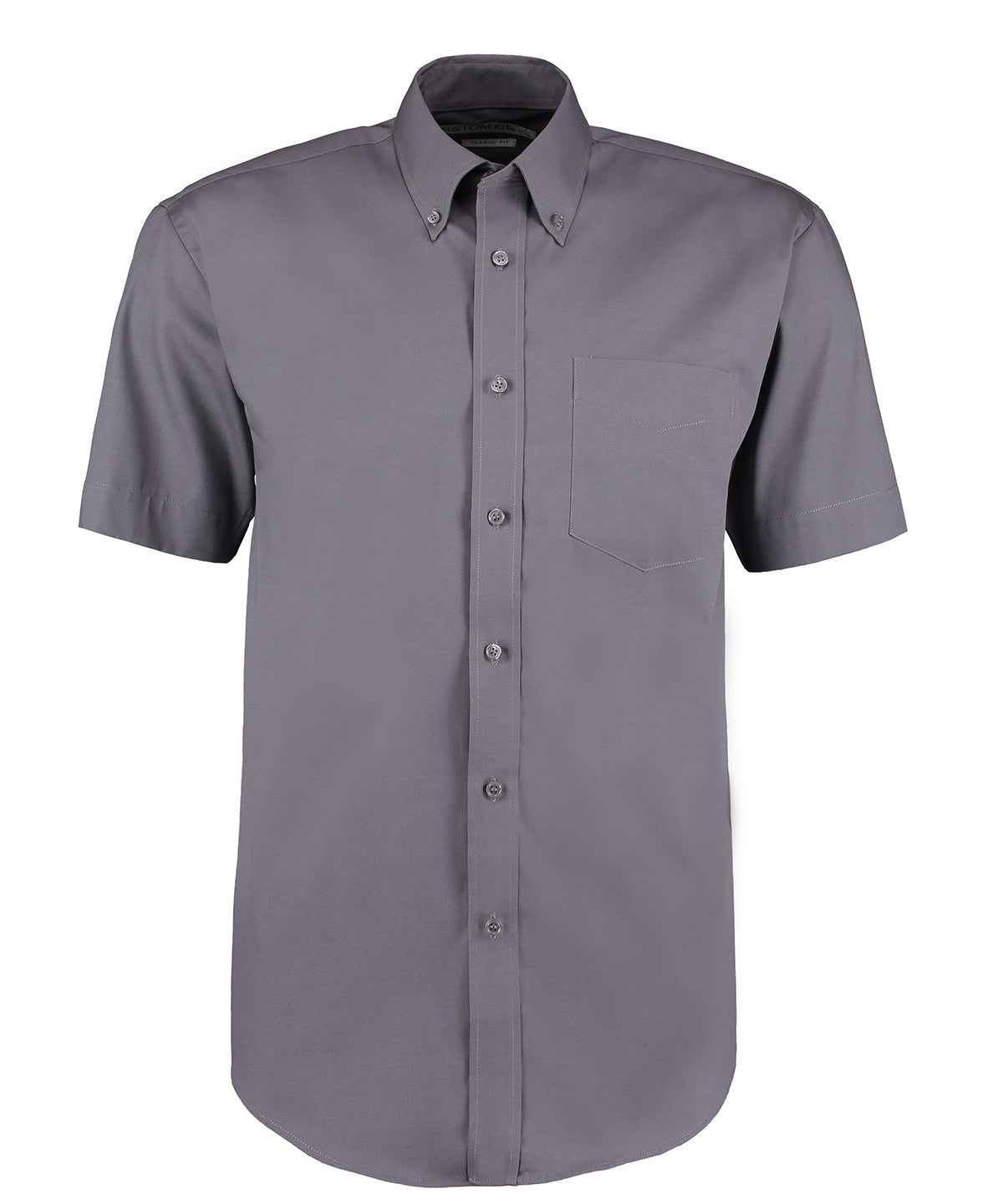 Kustom Kit Corporate Oxford shirt short-sleeved Charcoal - 14.5 - Shirts