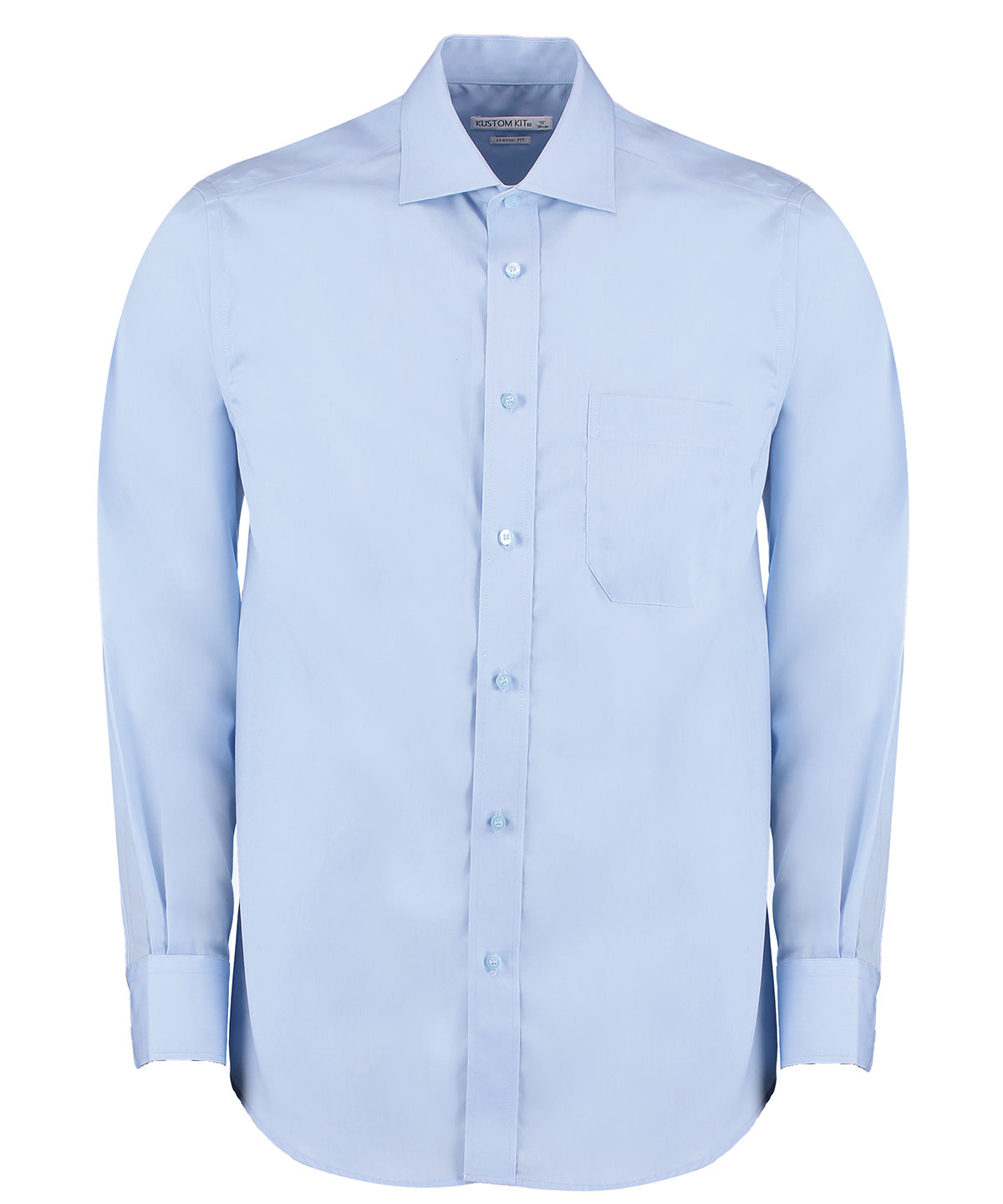 Kustom Kit Premium non-iron corporate shirt long-sleeved
