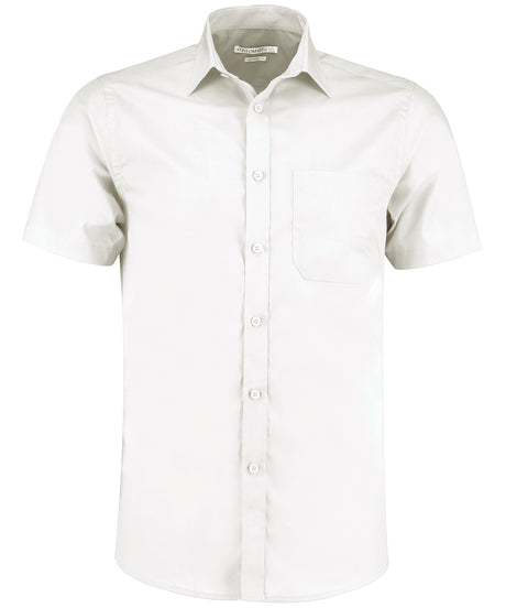 Kustom Kit Poplin shirt short-sleeved