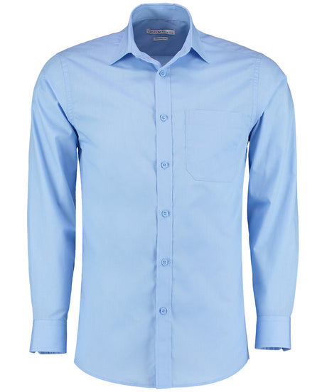 Kustom Kit Poplin shirt long-sleeved