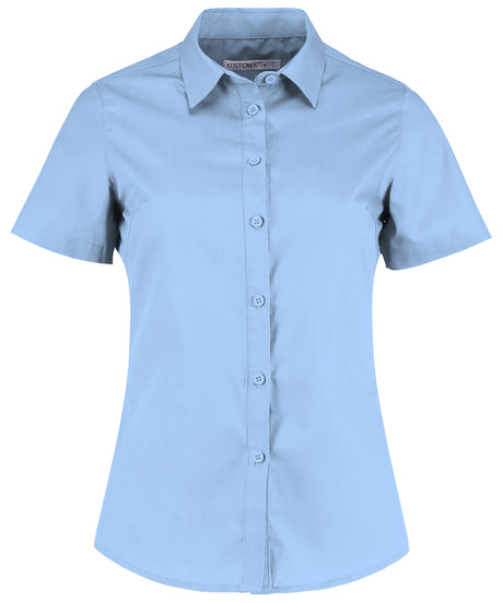 Kustom Kit Women's poplin shirt short sleeve