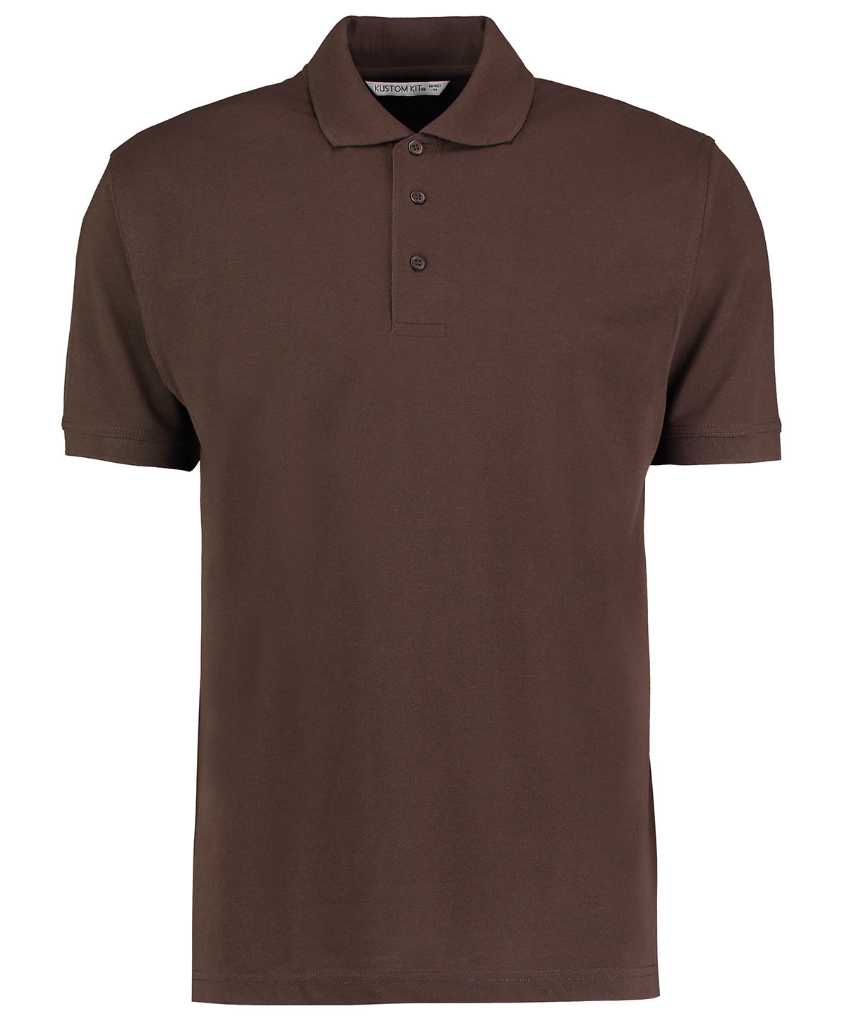 Kustom Kit Klassic Polo Shirt - Chocolate / XS / Unisex - Shirts