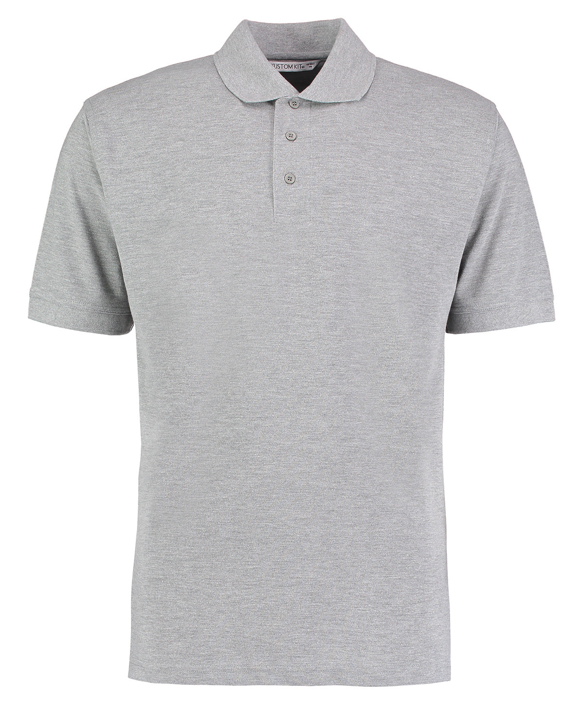 Kustom Kit Klassic polo with Superwash 60°C Heather Grey