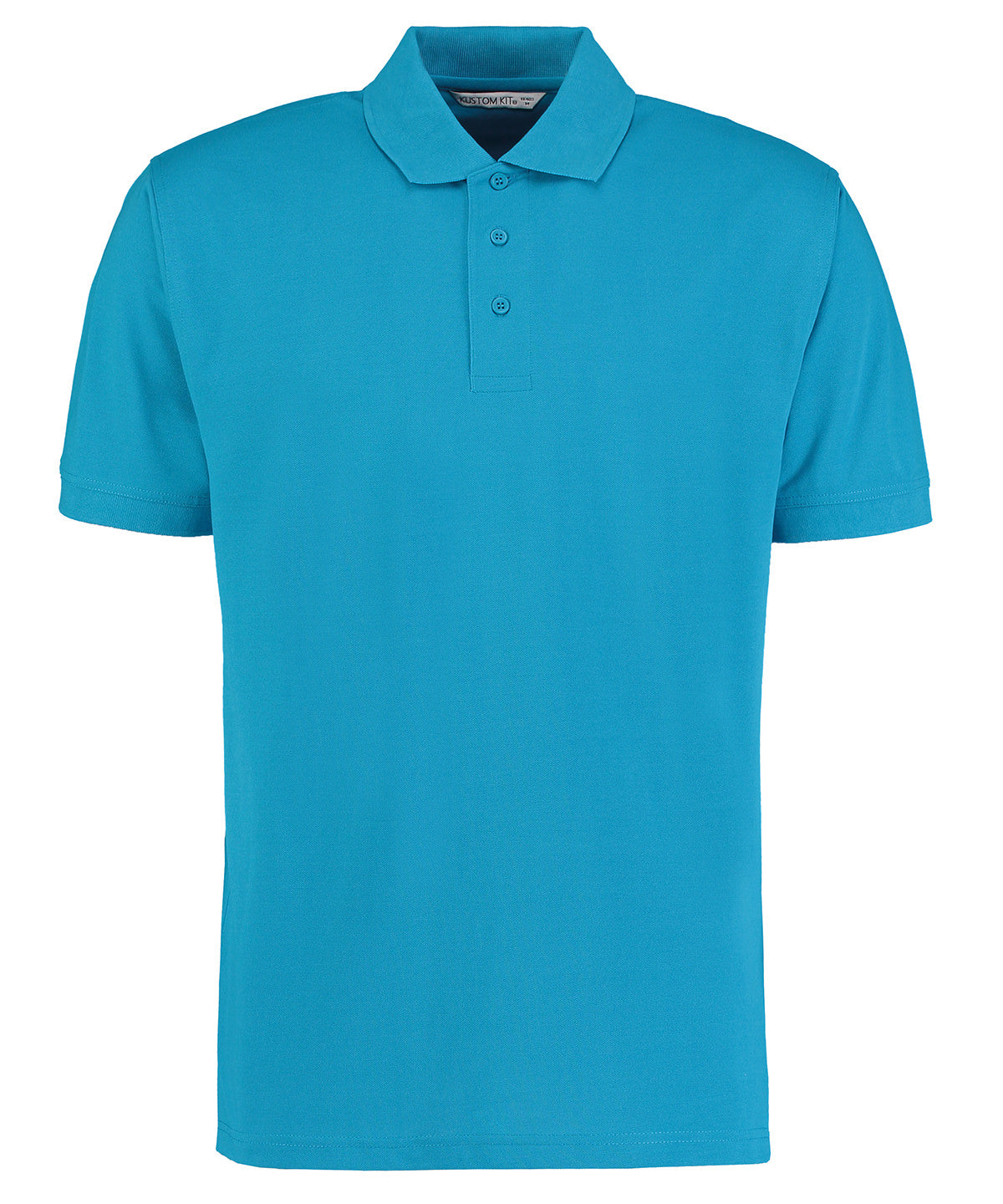 Kustom Kit Klassic polo with Superwash 60°C Turquoise