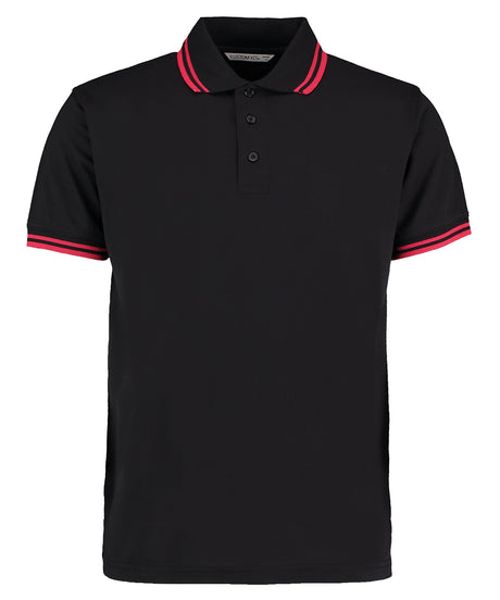 Kustom Kit Tipped collar polo