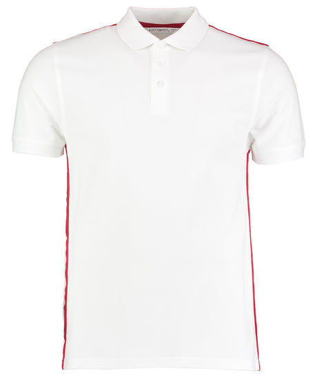 Kustom Kit Team style slim fit polo shirt