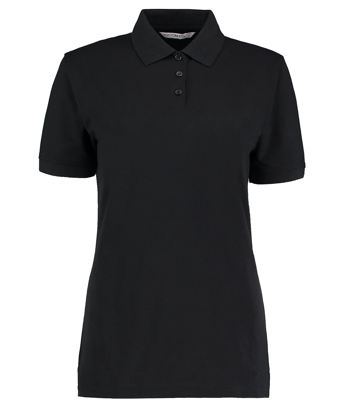 Kustom Kit Klassic Polo Shirt - Black / 6 / Women’s - Shirts