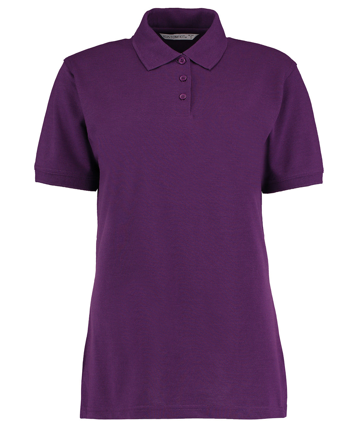 Kustom Kit Klassic Polo Shirt - Dark Purple / 6 / Women’s - Shirts