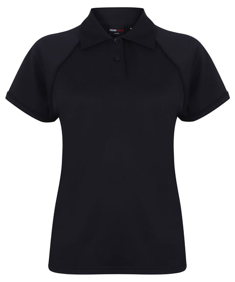 Finden & Hales Womens piped performance polo