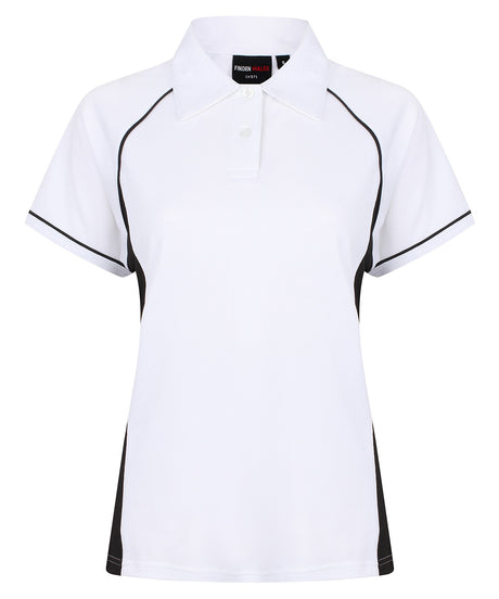 Finden & Hales Womens piped performance polo