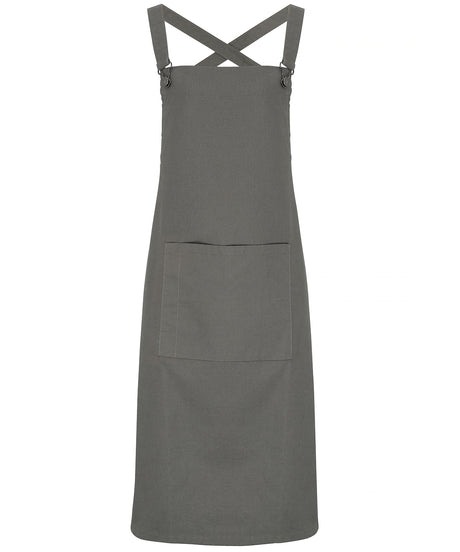 Premier Cross back 'barista' bib apron
