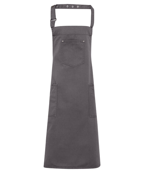 Premier Chino cotton bib apron