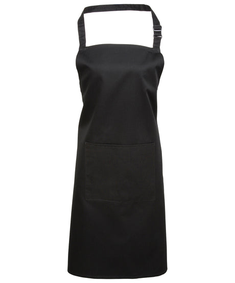 Premier Colours bib apron with pocket