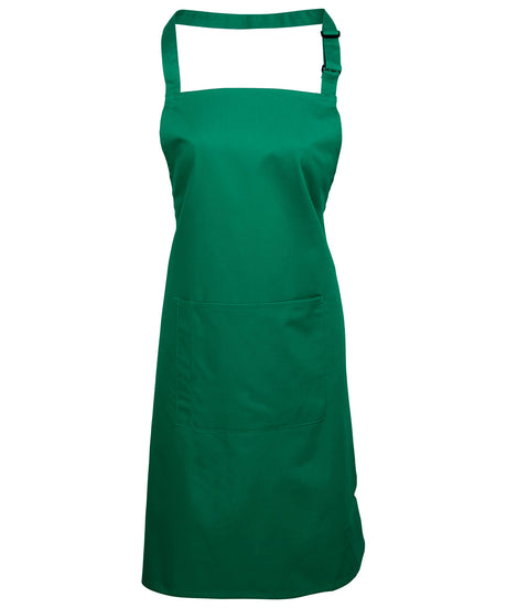 Premier Colours bib apron with pocket