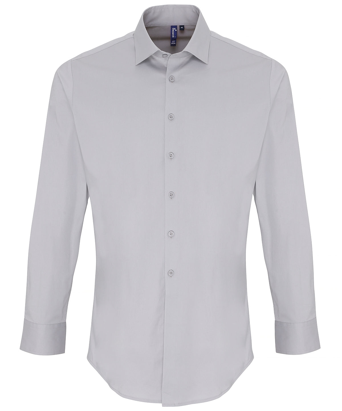 Premier Stretch fit cotton poplin long sleeve shirt