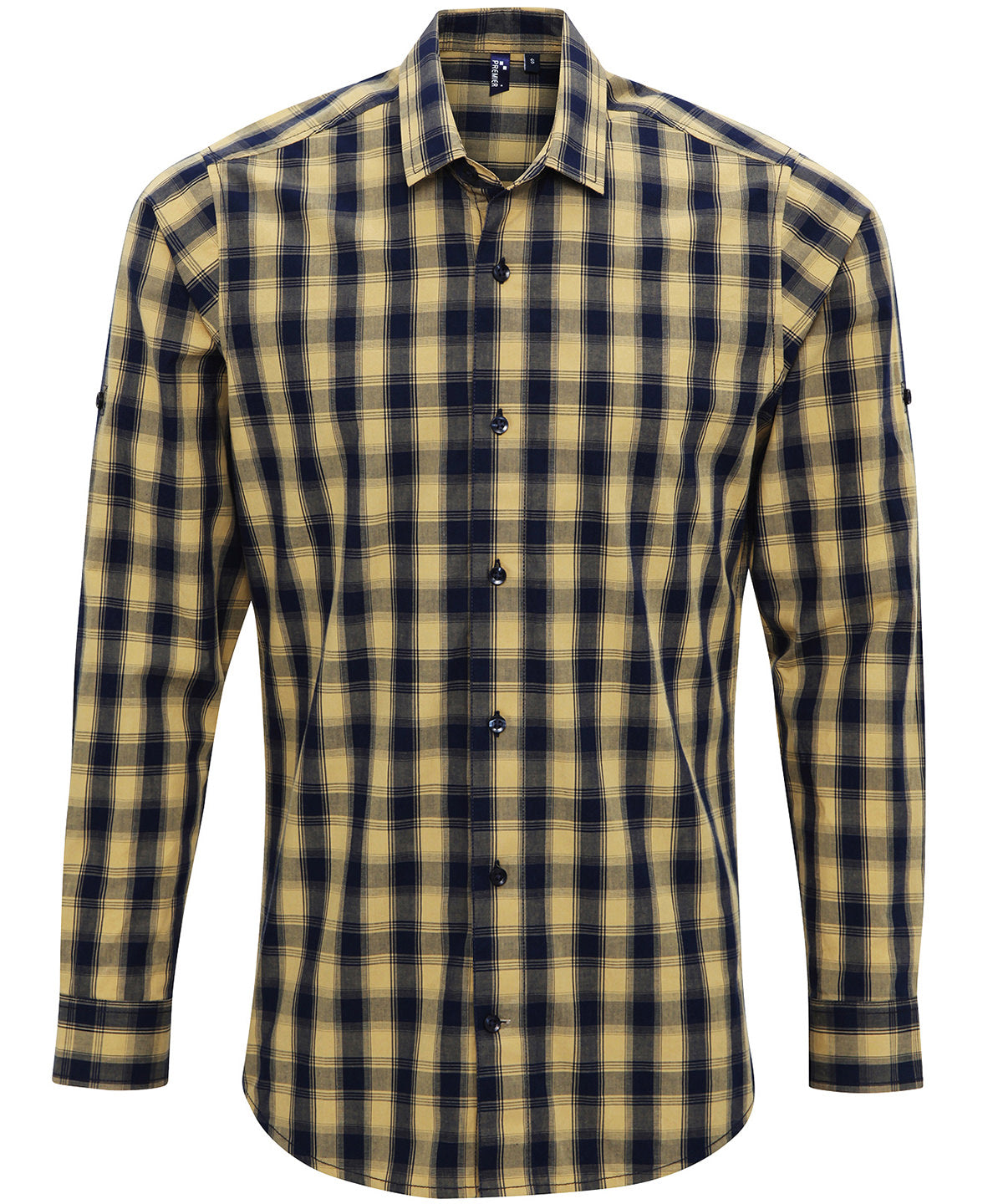 Premier Mulligan check cotton long sleeve shirt