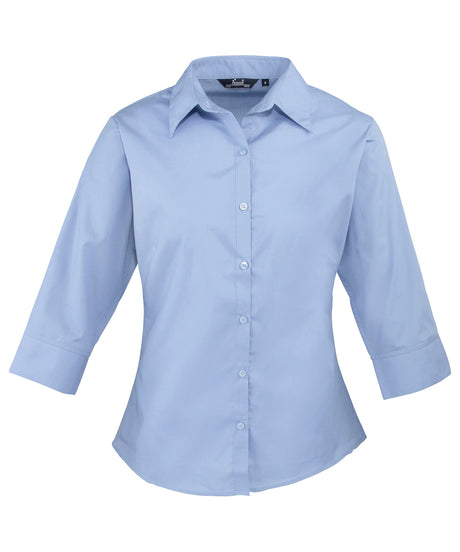 Premier Women's ¾ sleeve poplin blouse