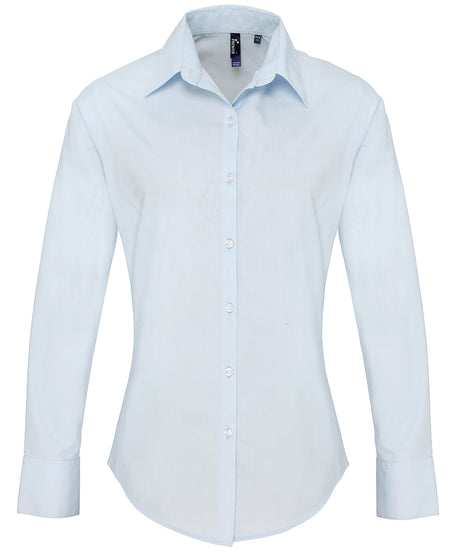 Premier Women's supreme poplin long sleeve shirt