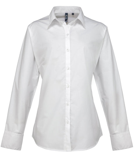 Premier Women's supreme poplin long sleeve shirt