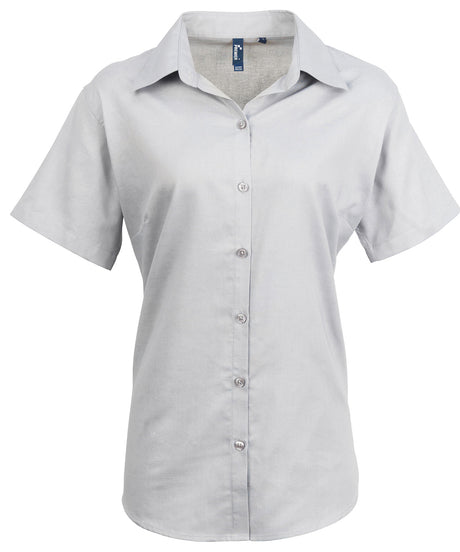 Premier Women's signature Oxford short sleeve shirt