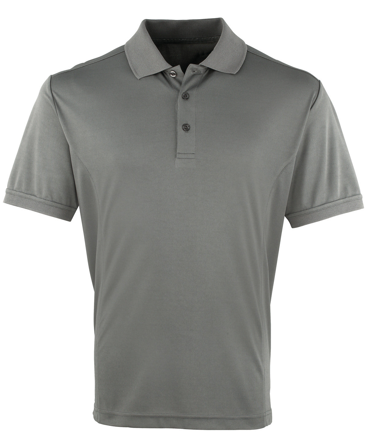 Premier Coolchecker piqué polo Dark Grey - S - Polo Shirts