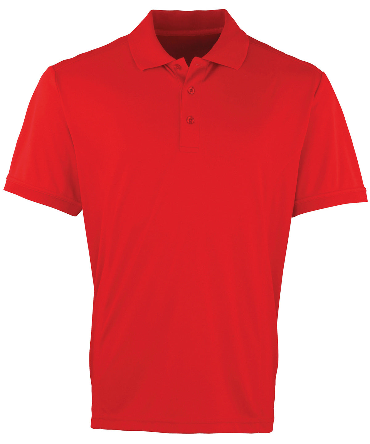Premier Coolchecker piqué polo Red