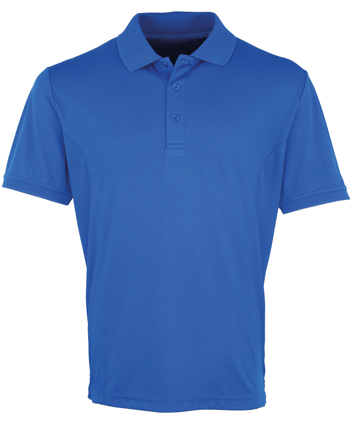Premier Coolchecker piqué polo Royal