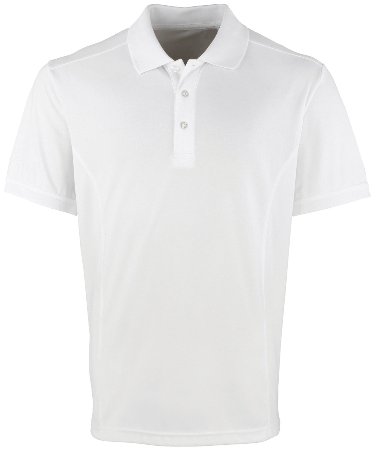 Premier Coolchecker piqué polo White - S - Polo Shirts