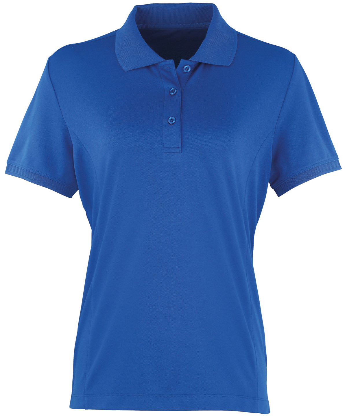 Premier Womens Coolchecker piqué polo Royal - XS - Polo Shirts
