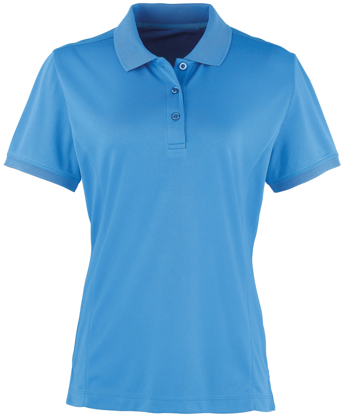 Premier Womens Coolchecker piqué polo Sapphire - XS - Polo Shirts