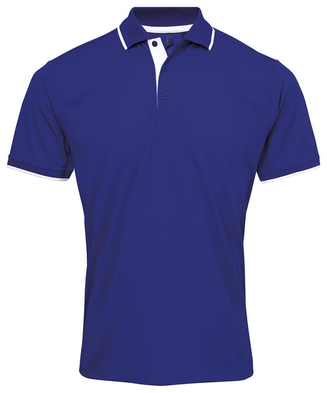 Premier Contrast Coolchecker polo