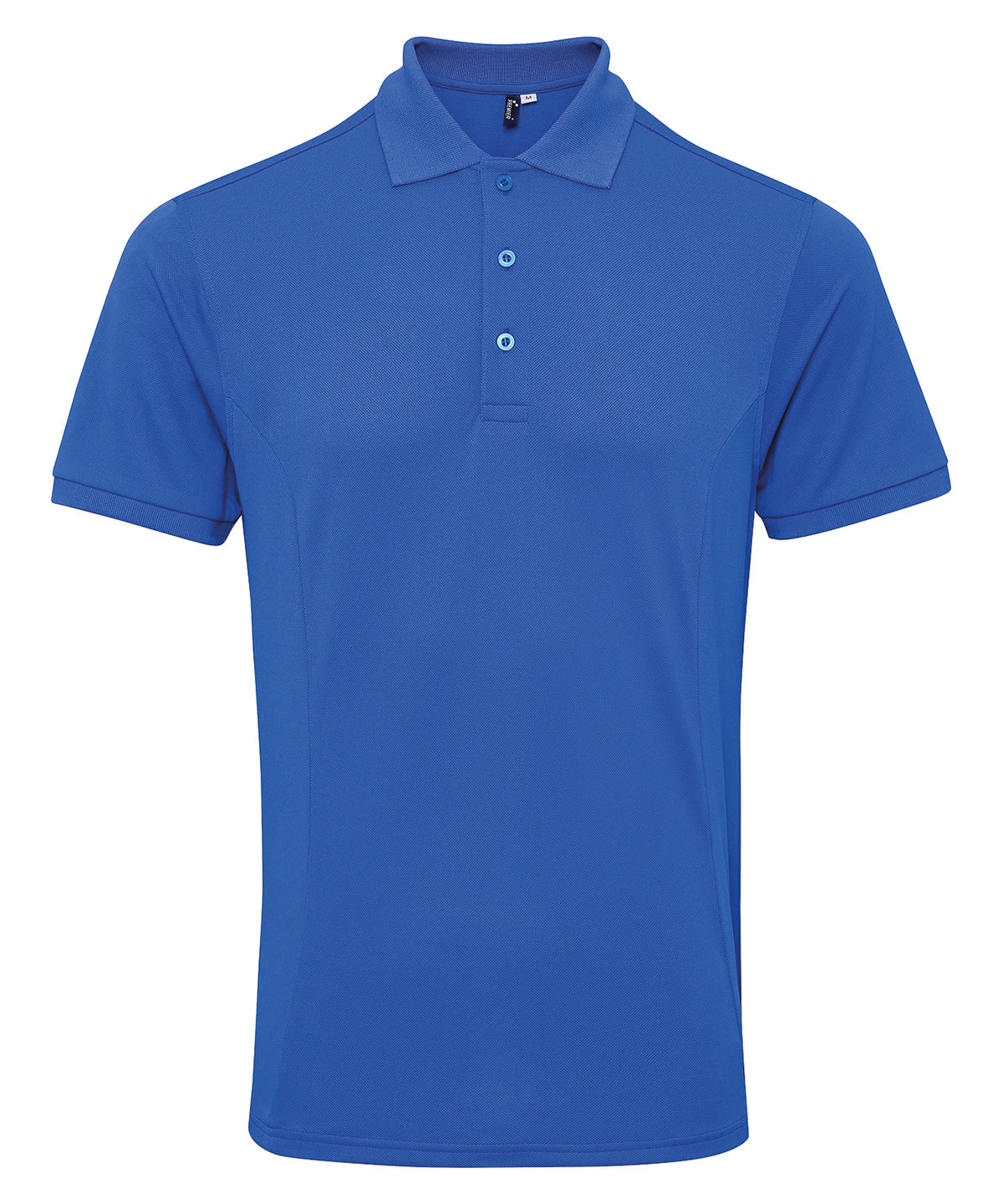 Premier Coolchecker plus piqué polo with CoolPlus Royal - S - Polo Shirts