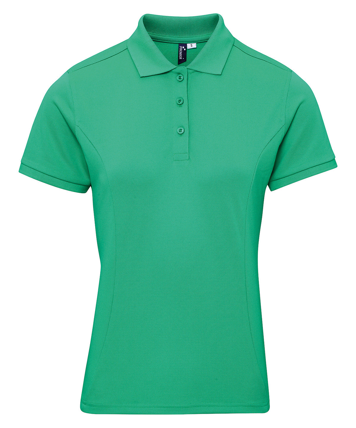 Premier Womens Coolchecker plus piqué polo with CoolPlus Kelly - XS - Polo Shirts