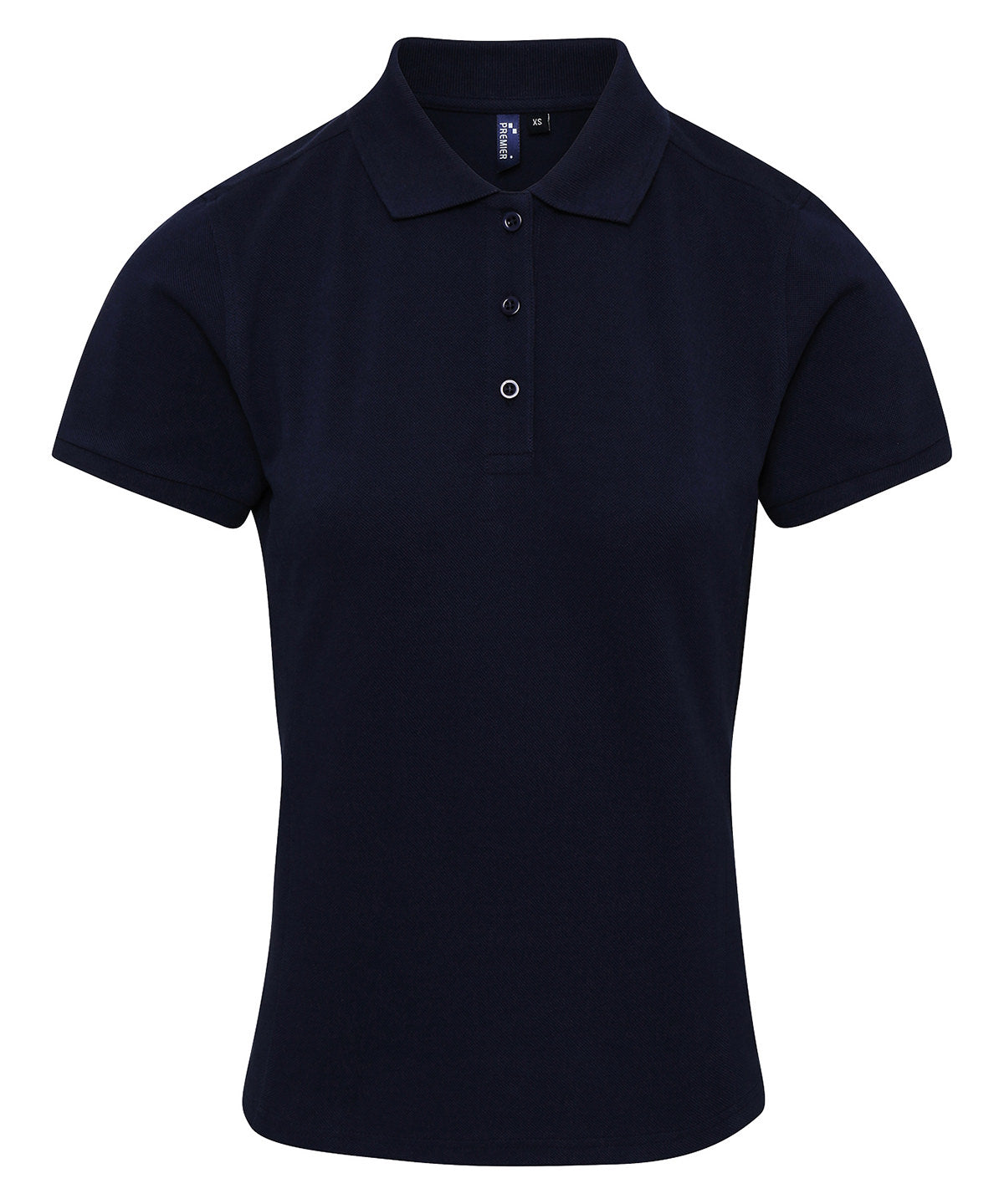 Premier Womens Coolchecker plus piqué polo with CoolPlus Navy - XS - Polo Shirts