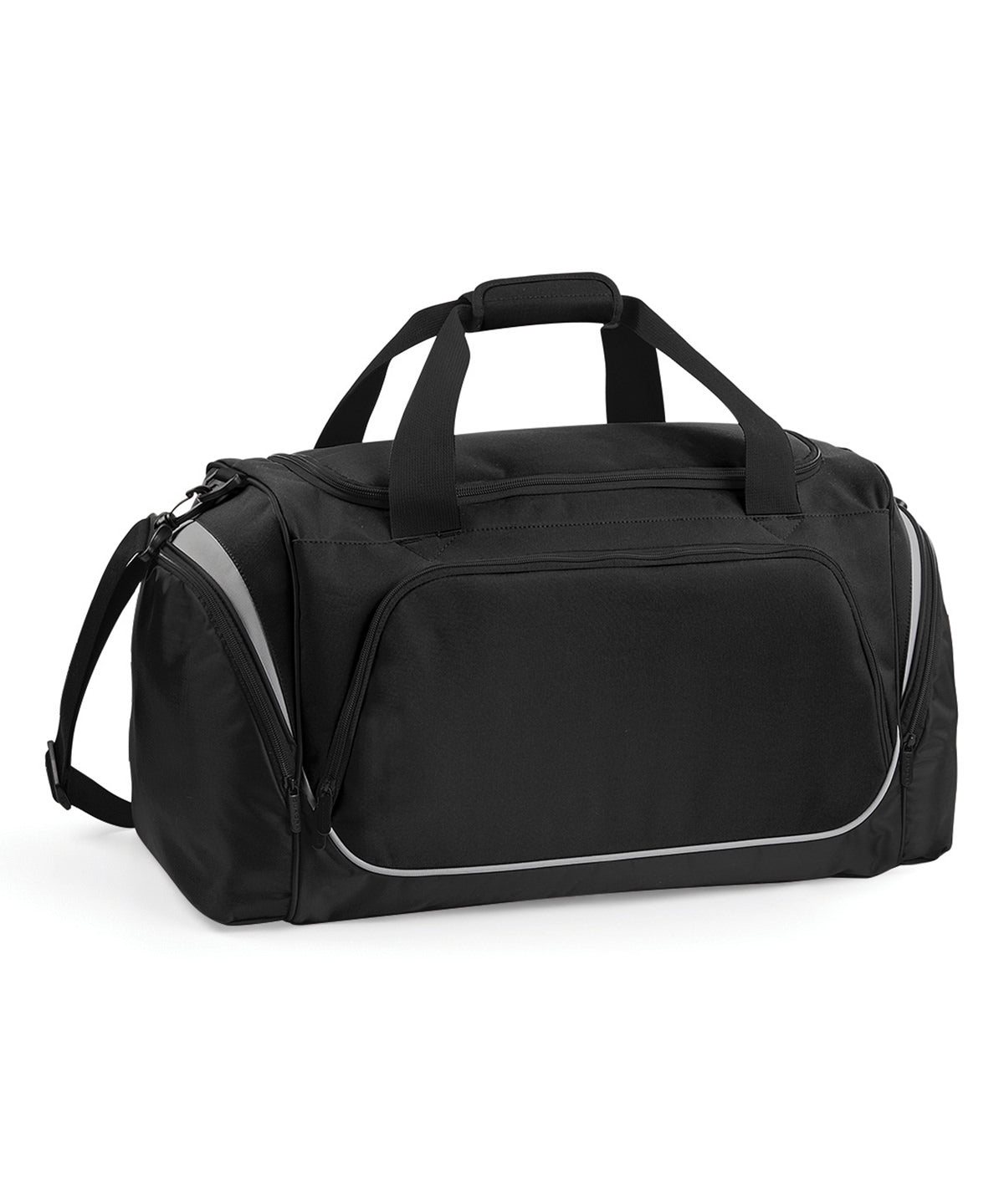 Quadra Pro team holdall - Black/Grey / One size - Bags: Black